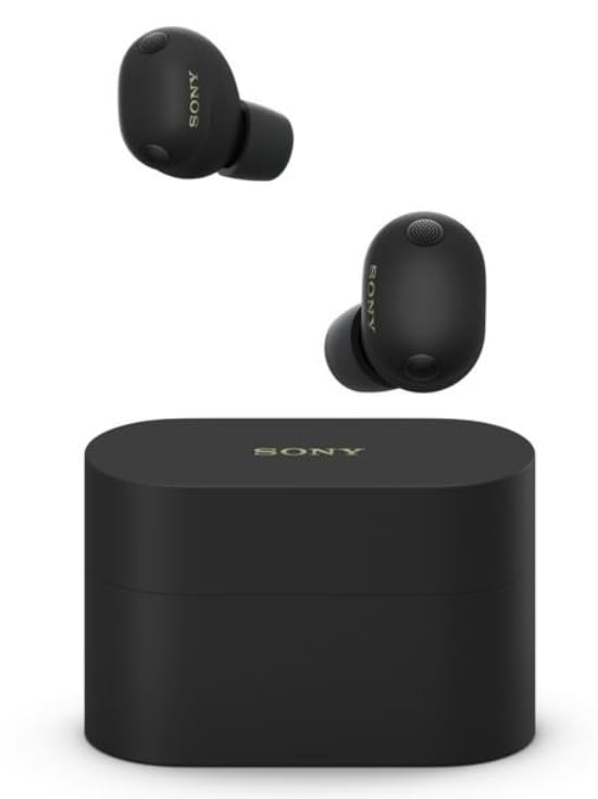 Sony WF-1000XM6 Black Wireless Earbuds, Bluetooth High Resolution